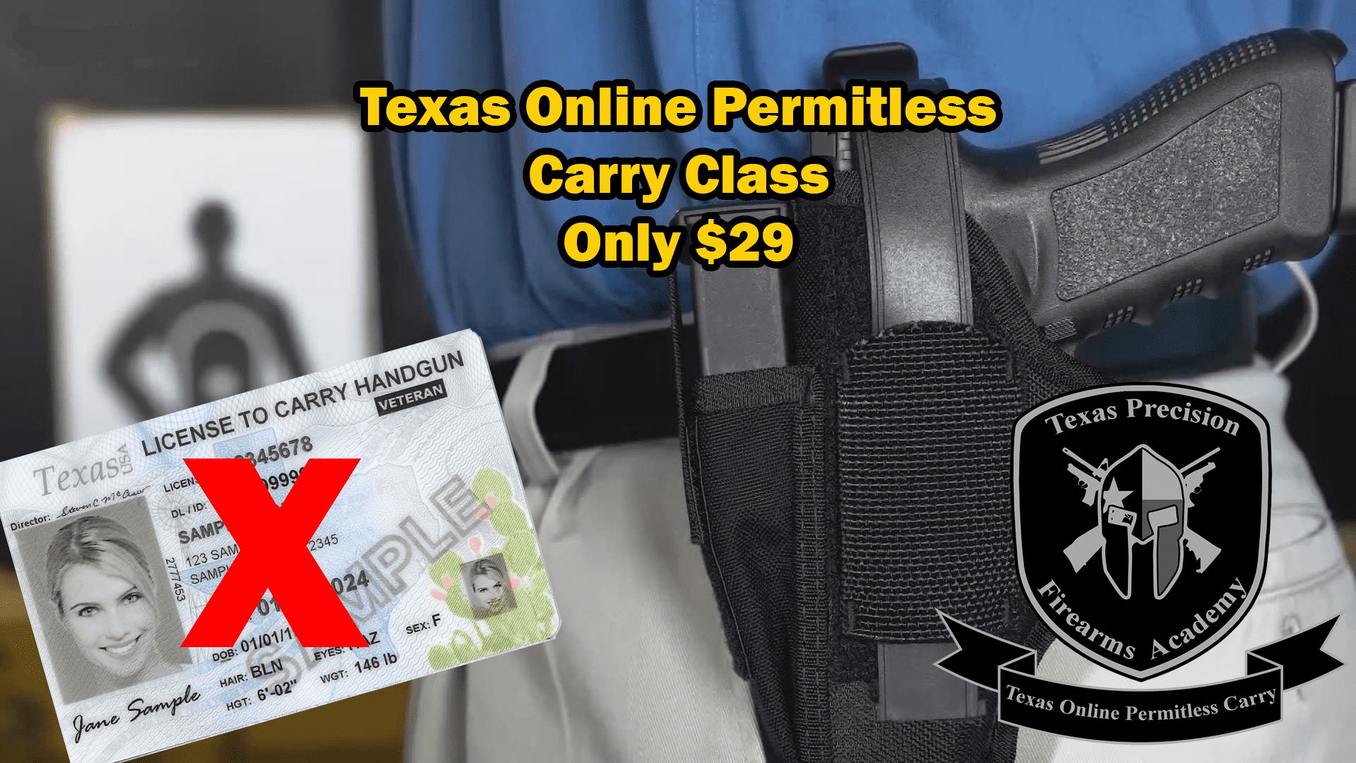 Texas Permitless Carry Texas Precision Firearms Academy