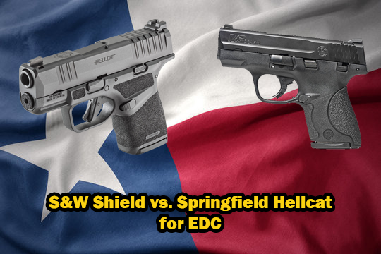 Choosing the Perfect Everyday Carry: Smith & Wesson M&P Shield vs. Springfield Hellcat - A Comprehensive Comparison